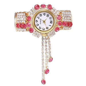 2020 Top Brand Luxury Rhinestone Bracelet Watch Women Watches Ladies Wristwatch Relogio Feminino Reloj Mujer Montre Femme Clock - Watch Galaxy lk