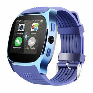 2020 Smart Watch Bluetooth Sim Card Camera GPS LBS Tracker Waterproof Pedometer Digital Watch FM Video Music Play For Men Women - Watch Galaxy lk