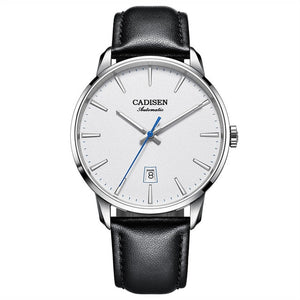 CADISEN Mechanical Watch Men Top Brand Luxury Luminous Stainless steel Business Wrist Men Automatic Watches NH35A Japan movement - Watch Galaxy lk