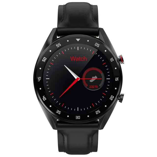 2019 Newest PPG + ECG Smart Watch Men Full Round Touch Screen Bluetooth Call Ip68 Waterproof Strap Replaceable Smartwatch - Watch Galaxy lk