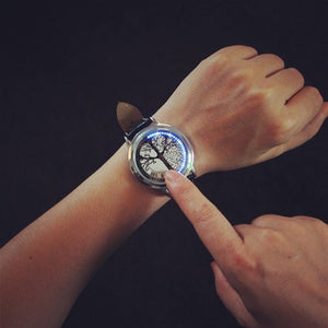2019 Relogio Digital Watch Men Electronic Watch Fashion LED Sport Men's Watch Leather Strap Clock Montre Homme Reloj - Watch Galaxy lk