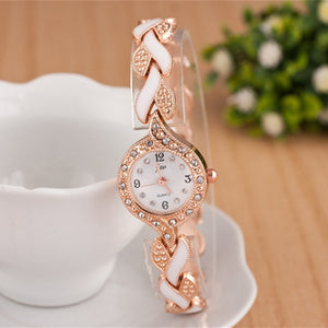 2019 New Brand JW Bracelet Watches Women Luxury Crystal Dress Wristwatches Clock Women's Fashion Casual Quartz Watch reloj mujer - Watch Galaxy lk