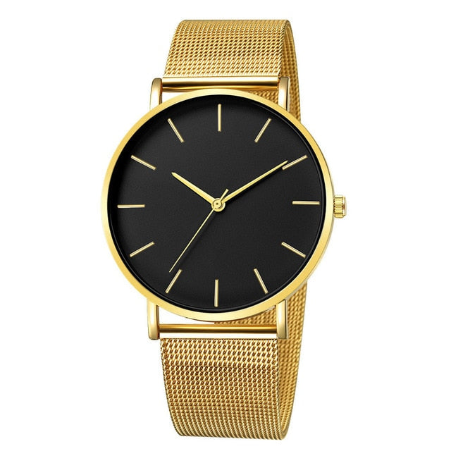Women Watch Rose Gold Montre Femme 2020 Women's Mesh Belt ultra-thin Fashion relojes para mujer Luxury Wrist Watches reloj mujer - Watch Galaxy lk