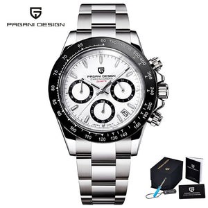 PAGANI Men's Watches Top Brand Luxury Quartz Watch Men Sport Chronograph Watch Men Clock Sapphire Mirror Relogio Masculino 2020 - Watch Galaxy lk