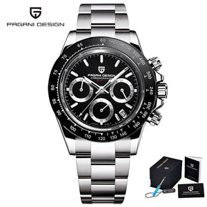 PAGANI Men's Watches Top Brand Luxury Quartz Watch Men Sport Chronograph Watch Men Clock Sapphire Mirror Relogio Masculino 2020 - Watch Galaxy lk