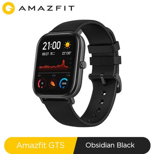 In stock Global Version Amazfit GTS Smart Watch 5ATM Waterproof Swimming Smartwatch 14 Days Battery Music Control for Android - Watch Galaxy lk