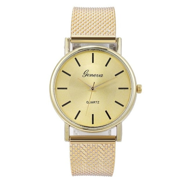 Brand Quartz Watch Woman's Wristwatch Fashion Ladies Watch Business Watch Mesh Belt Clock Female reloj mujer - Watch Galaxy lk