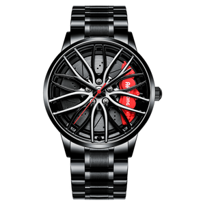 Men Watch NIBOSI Wheel Rim Hub TE37 Watch Custom Design Sport Car Rim Watches Waterproof Hollow Dial Watch Men Relogio Masculino - Watch Galaxy lk