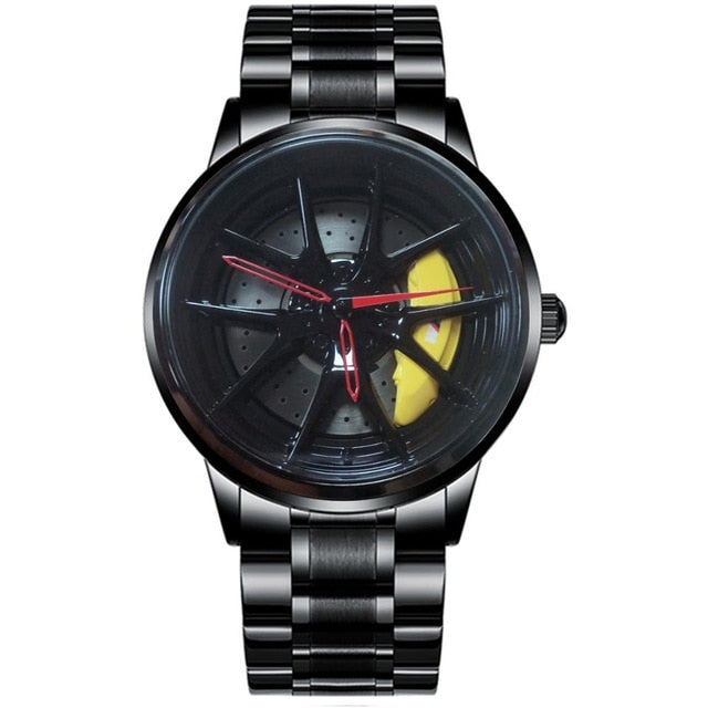 NIBOSI Wheel Rim Hub Watch Custom Design Sport Car Rim Watches Waterproof Creative Relogio Masculino 2020 Watch Man Wrist Watch - Watch Galaxy lk