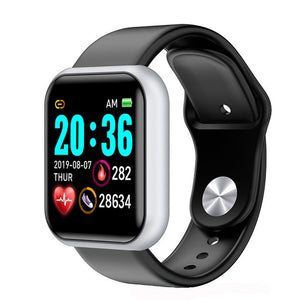 Y68 Bluetooth Women Sport Smartwatch Men Waterproof Smart Watch Heart Rate Monitor Smart Android Relogio Fitness Tracker reloj - Watch Galaxy lk