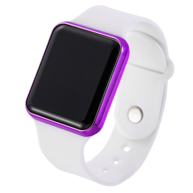 2020 New Pink Casual Wrist watches Women Watch LED Digital Sport Men Wristwatch Silicone Women Watch Reloj Mujer Erkek Kol Saati - Watch Galaxy lk