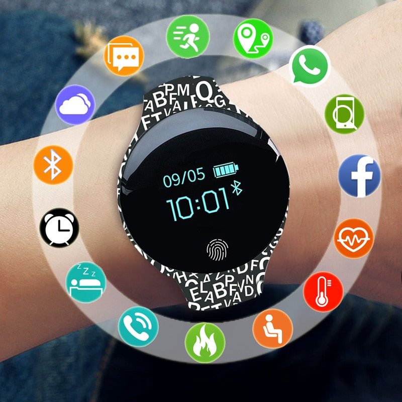 SANDA Smart Watch Women Ladies Sport Electronic LED Digital Wrist Watches For Women Clock Female Wristwatches Smartwatch Reloges - Watch Galaxy lk